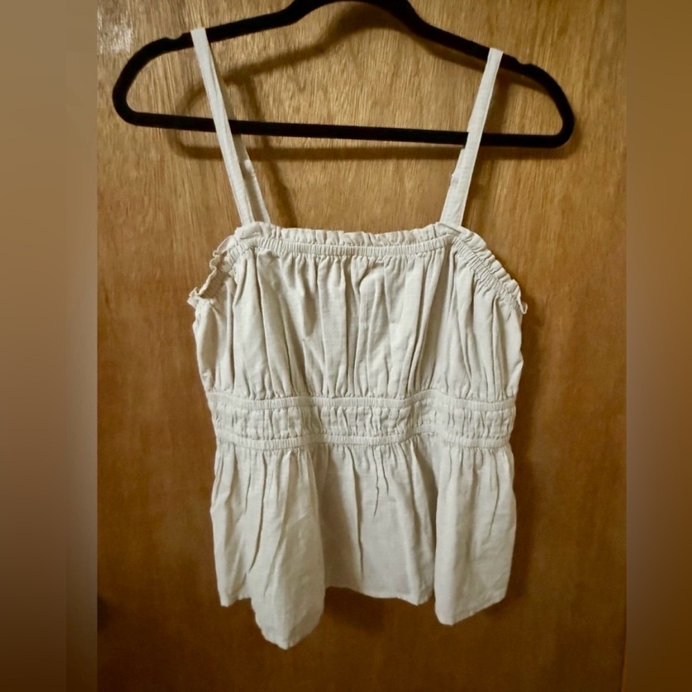 Time and Tru Cream Camisole Top
